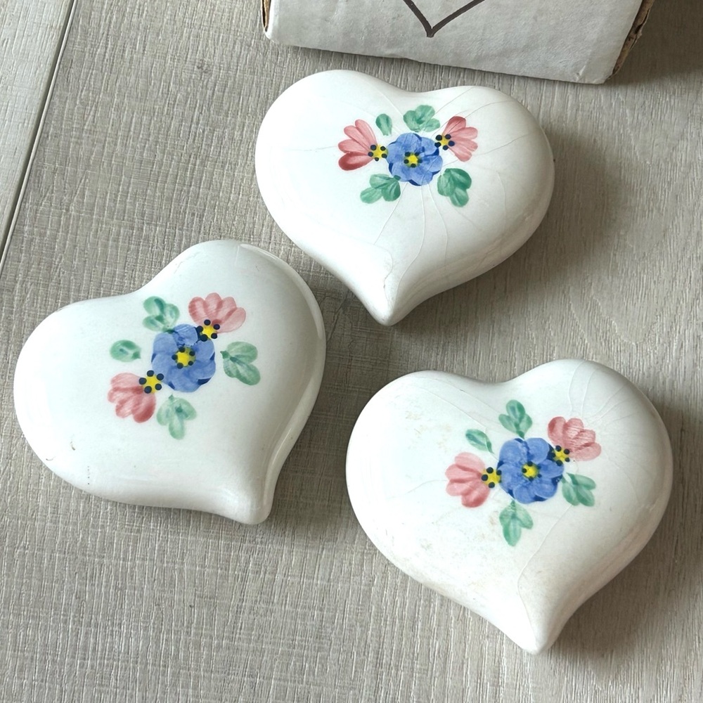 vintage ceramic wall or wind chime decor